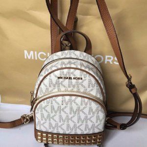 Michaelby Michael Kors studded Abbey backpack mini